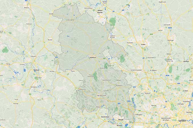 Map Buckinghamshire