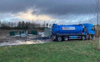 Our 24/7 tanker team have been out on and off all over the festive period undertaking emergency work for clients.
