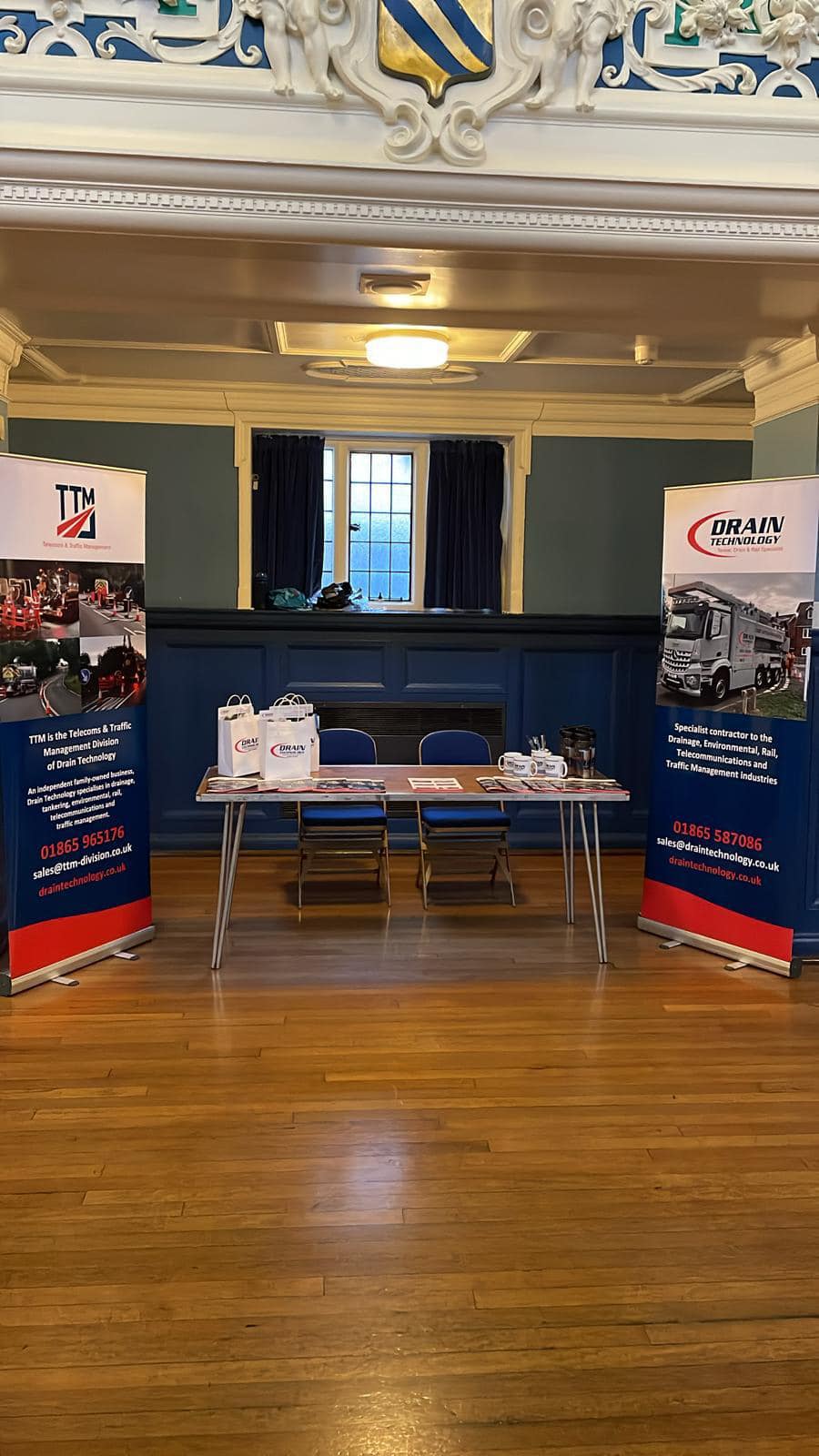 Today we have our business development manager Andy at a “meet the buyers” show where companies, local authorities and organisations can view the wide range of services we offer.