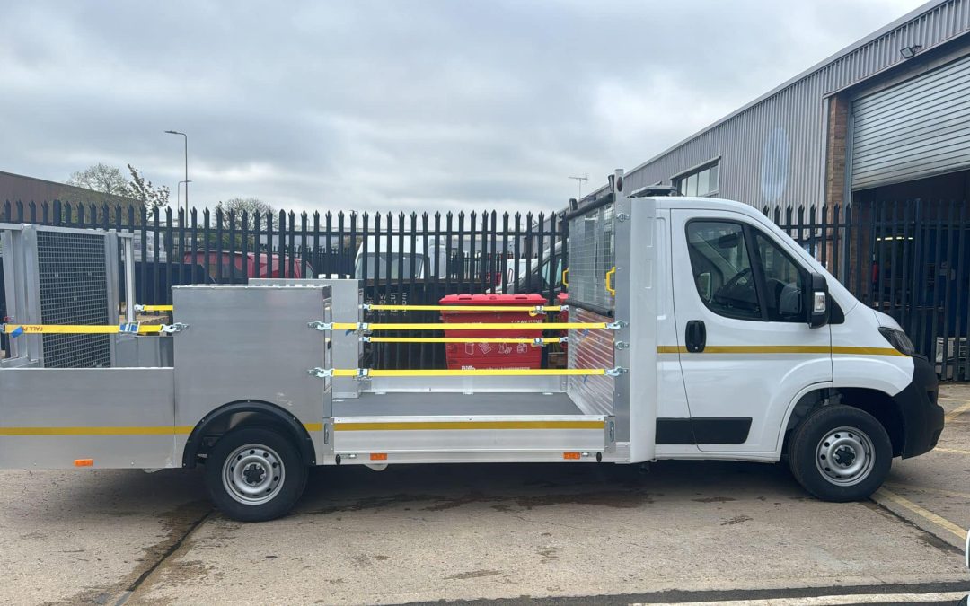 Today we take delivery of another brand new traffic management vehicle