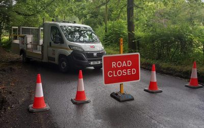 TTM divisions vans are out to day all over place managing traffic flow