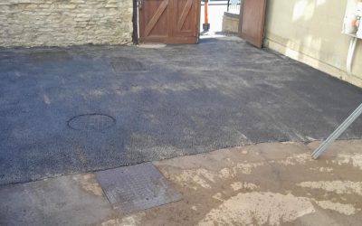 Today saw the finish of this complicated project for a client in Oxford that involved a large excavation that consisted of under pinning an old stone wall.
