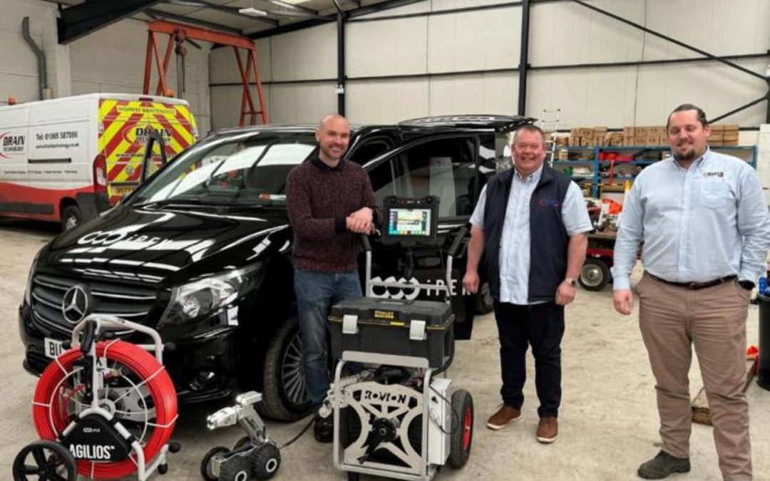 Today we took delivery of our latest hi-spec crawler and push rod camera system.