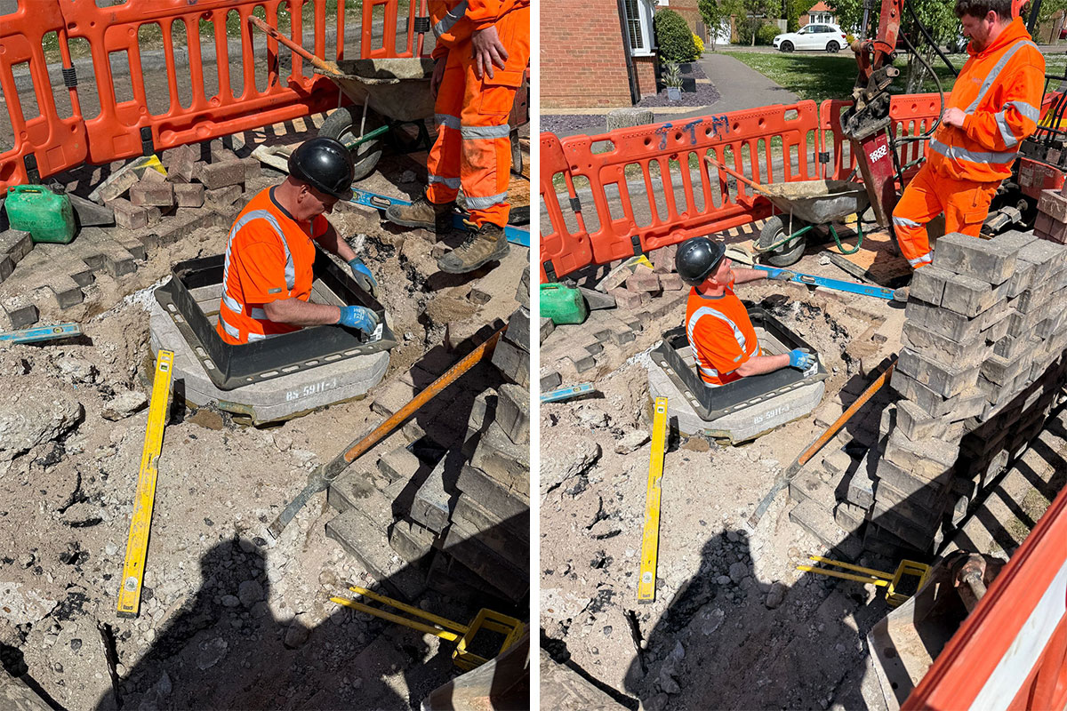 Navigating the Unexpected: A Hidden Manhole in a New Estate