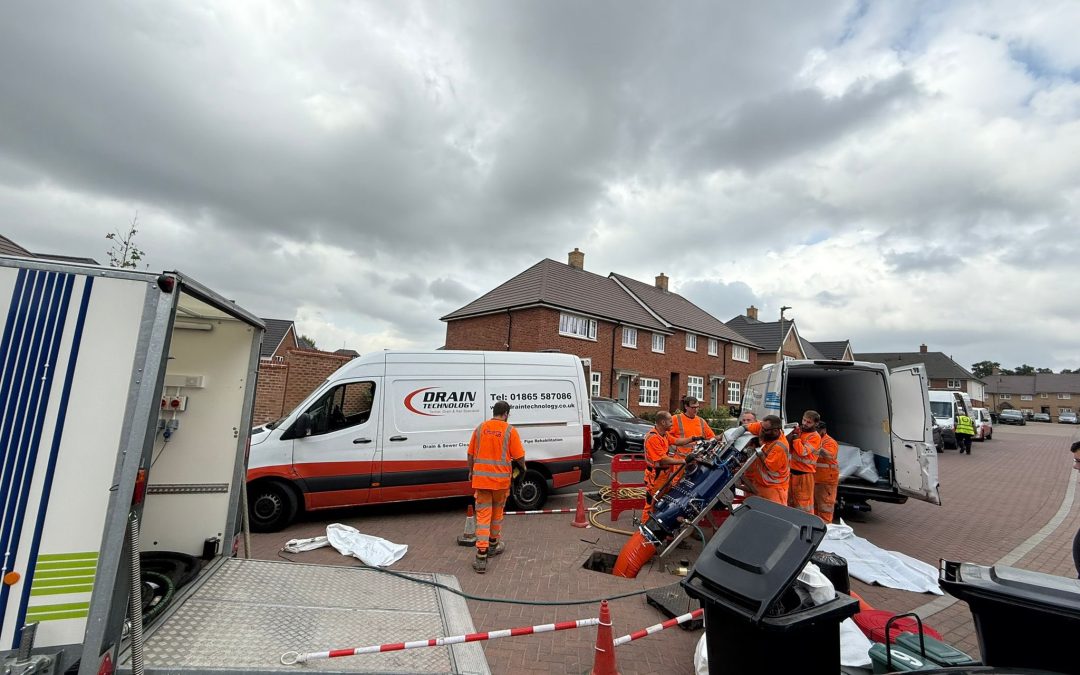 Specialist Pipe Rehabilitation Underway in Oxfordshire