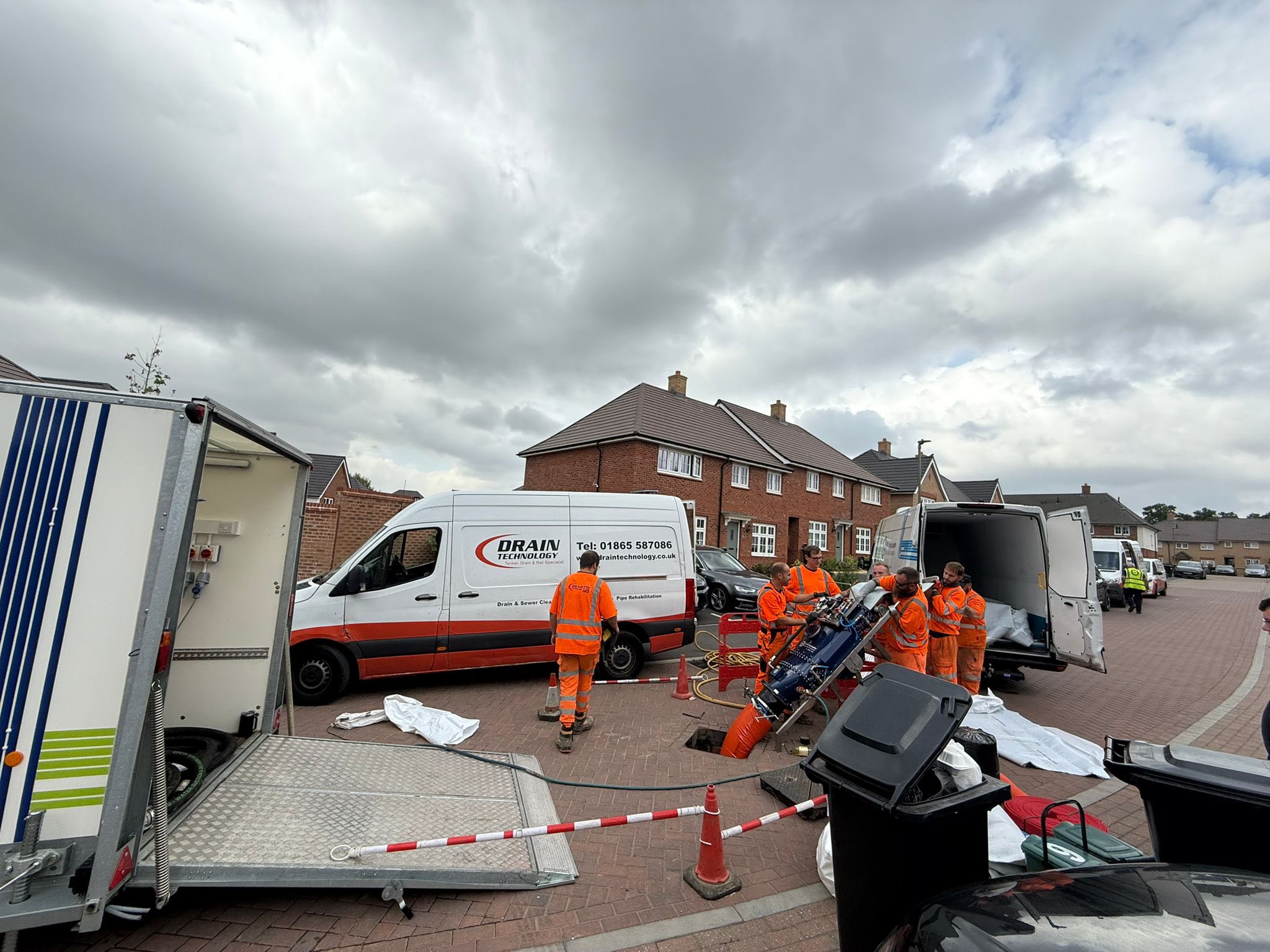 Specialist Pipe Rehabilitation Underway in Oxfordshire