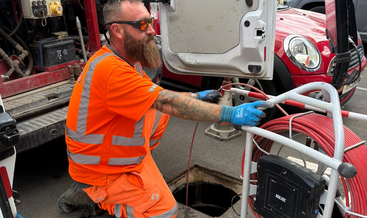 Drain camera survey