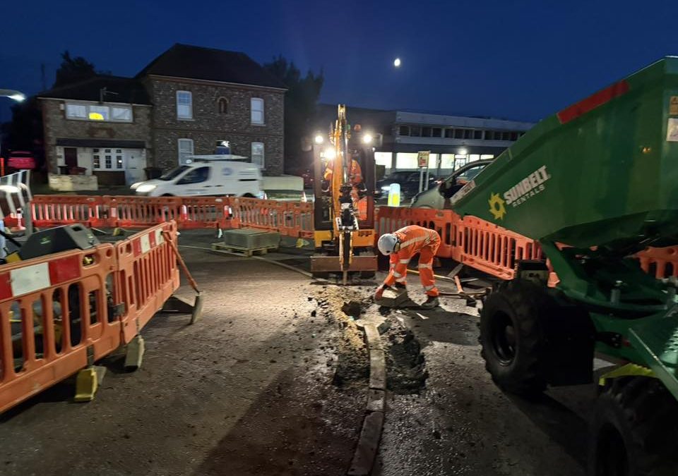 Full Turnkey Project Underway: TTM Civils and Traffic Management Teams Begin Major Night Works