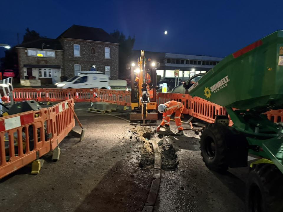 Full Turnkey Project Underway: TTM Civils and Traffic Management Teams Begin Major Night Works