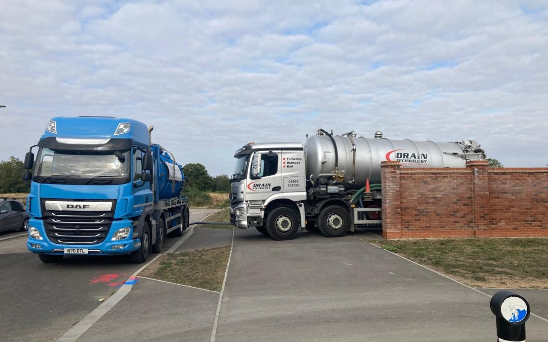 Operational Tanker Support Ensures Pump Station Continuity During Infrastructure Works