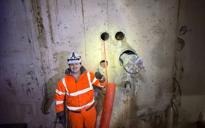 Its nearly a wrap for our Christmas shutdown, but not before one of our specialist repair teams were out yesterday and today lining a few ducts that run under a High Road.