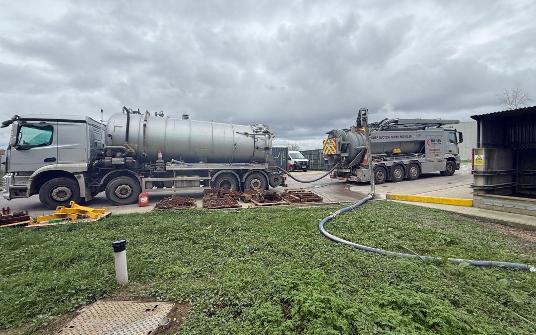 Today has been a busy day for some of our specialist teams, with some of our most experienced crews out on two different sites around Oxfordshire delivering specialist industrial cleaning services for valued clients.