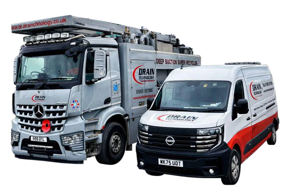 Tanker and drainage services vehicle png image