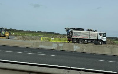 Great to see our teams out supporting the A34 new junction project.