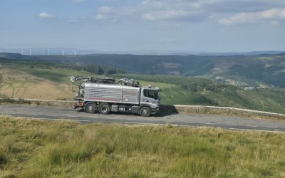 Our Welsh depot teams do get to see and work in some fabulous locations….