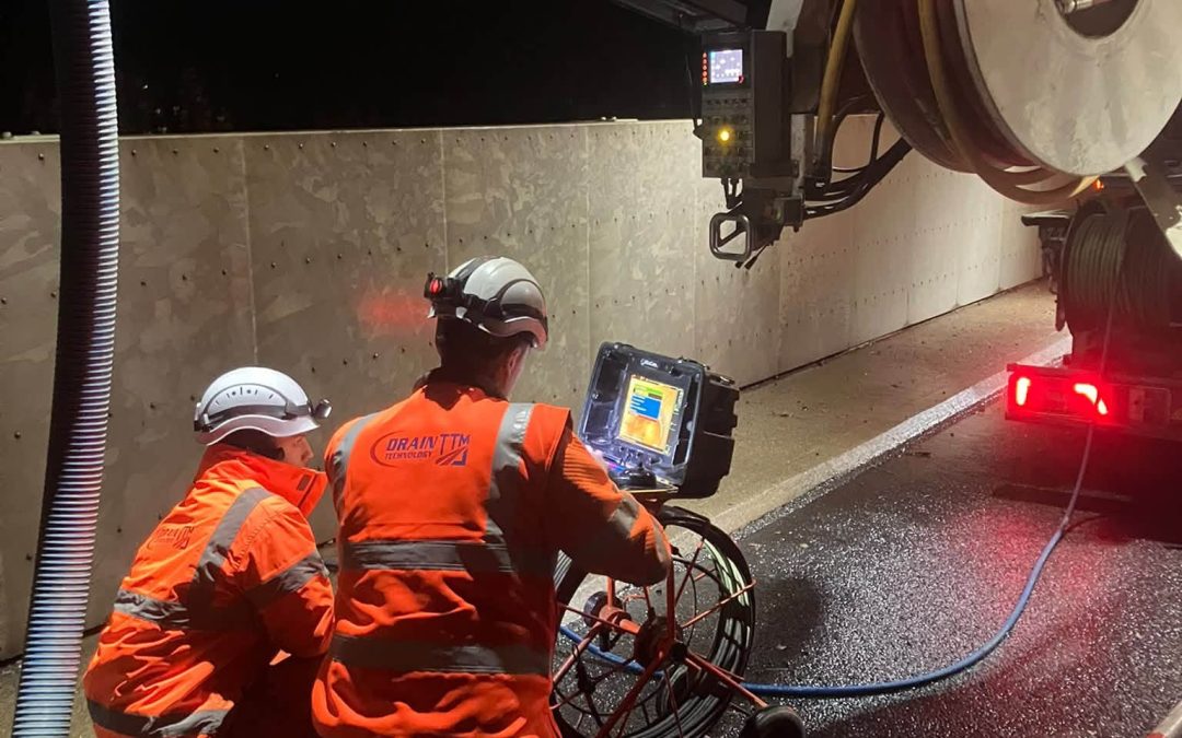 Motorway Viaduct Cleaning & CCTV Survey Works
