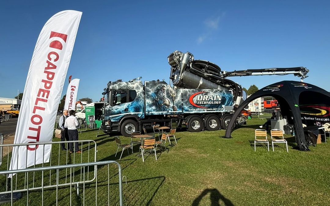 Today is the final day of the UK Society for Trenchless Technology “No-dig Live” show at NAEC, Stoneleigh Park.